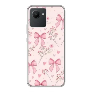 Чохол банти для Realme C30 (Банти з квітами)