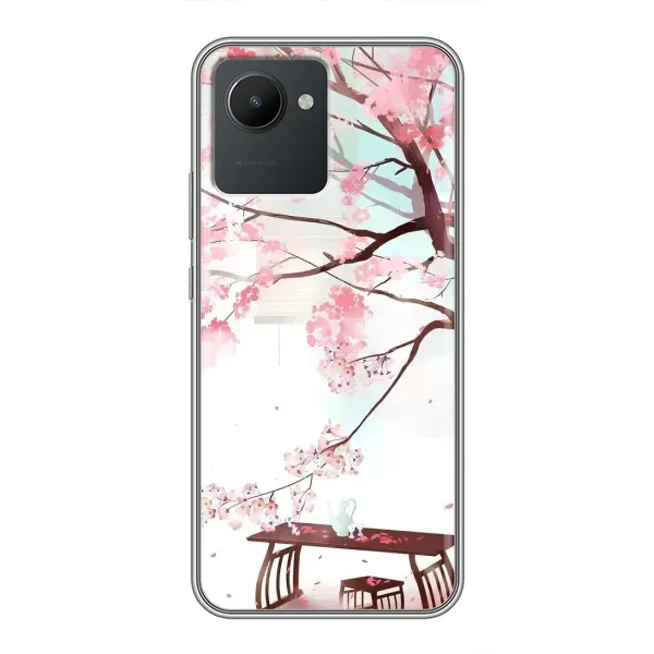 Чехол с рисунком «Чайная церемония» для Realme C30 Чехол с рисунком «Чайная церемония» для Realme C30