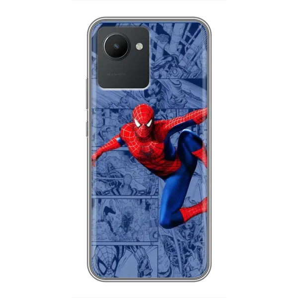 Чехол с рисунком «Человек Паук» для Realme C30