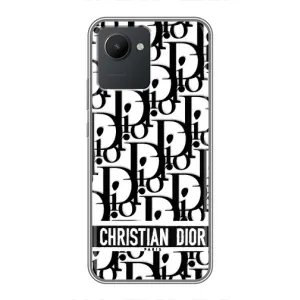 Чехол (Dior, Prada, YSL, Chanel) для Realme C30 (Christian Dior)