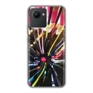 Чохли з прінтом Спортивна тематика для Realme C30 (Флорбол)