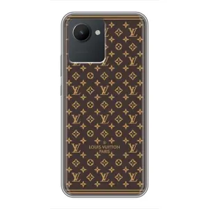 Силиконовый чехол для Realme C30 (ФОН Louis Vuitton Paris)