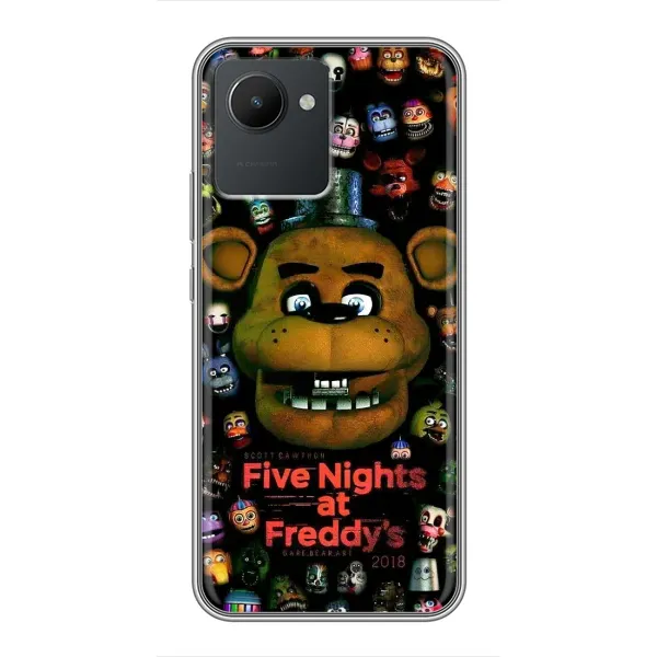 Чехол с рисунком «Freddy» для Realme C30