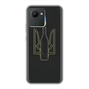 Чохол з картинкою (Патріотичний ГЕРБ) на Realme C30 (Герб - Молотова)