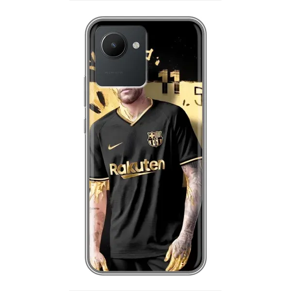 Чехол с рисунком «Gold Neymar» для Realme C30 Чехол с рисунком «Gold Neymar» для Realme C30