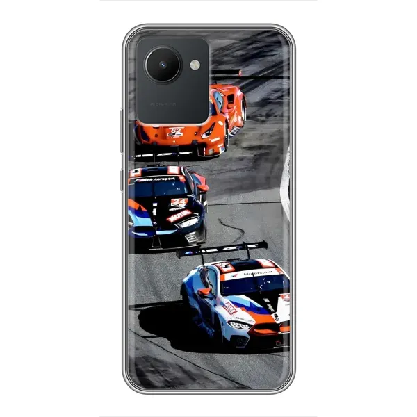 Чехол с рисунком «Гонщики» для Realme C30