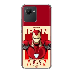 Чехол Супергерой Железный человек на Realme C30 (Iron man)