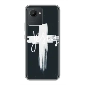Чехлы для Реалми С30 (Крест Иисуса)