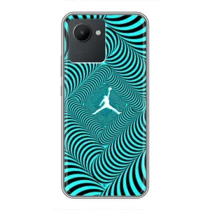 Чехол с рисунком «JORDAN» для Realme C30