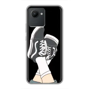 Чохол з Прикольним Принтом на Realme C30 (Кеди)