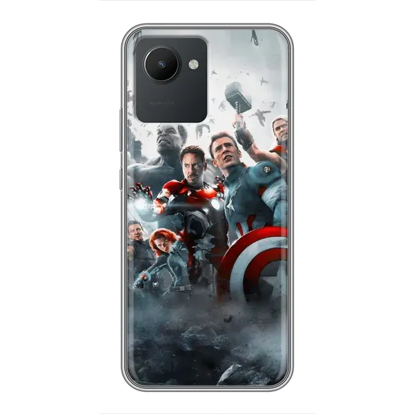 Чехол с рисунком «Команда марвел» для Realme C30