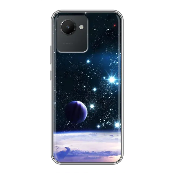 Чехол с рисунком «Космический вид» для Realme C30 Чехол с рисунком «Космический вид» для Realme C30