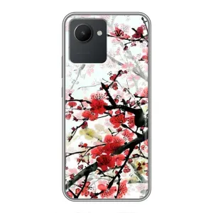 Чехол с принтом САКУРЫ на Realme C30 (Красивая Сакура)