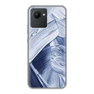 Чохли з сенсом на Realme C30 (Краски розводи)