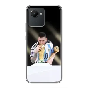 Чохли Лео Мессі Аргентина для Realme C30 (Кубок Світу)