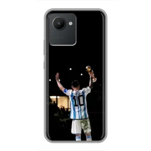 Чохли Лео Мессі Аргентина для Realme C30 (Лео Чемпіон)