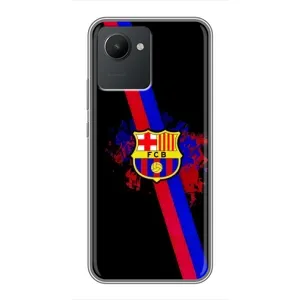 Чохол для Realme C30 (Барселона) (Лого Барси)