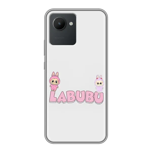 Чехол с рисунком «Логотип Лабубу» для Realme C30 Чехол с рисунком «Логотип Лабубу» для Realme C30