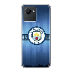 Силіконові Чохли з принтом Футбол на Realme C30 (ManCity)