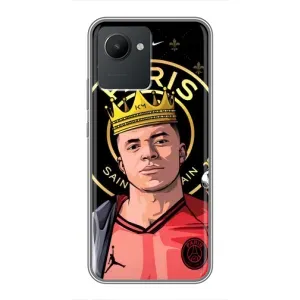 Чохол (TPU) з Футболістом на Realme C30 (Mbappe King)