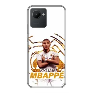 Чохол (TPU) з Футболістом на Realme C30 (Мбаппе Реал)