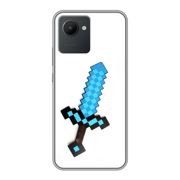 Чехол с рисунком «Меч» для Realme C30 Чехол с рисунком «Меч» для Realme C30