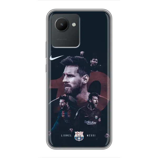 Чехол с рисунком «Месси 10» для Realme C30