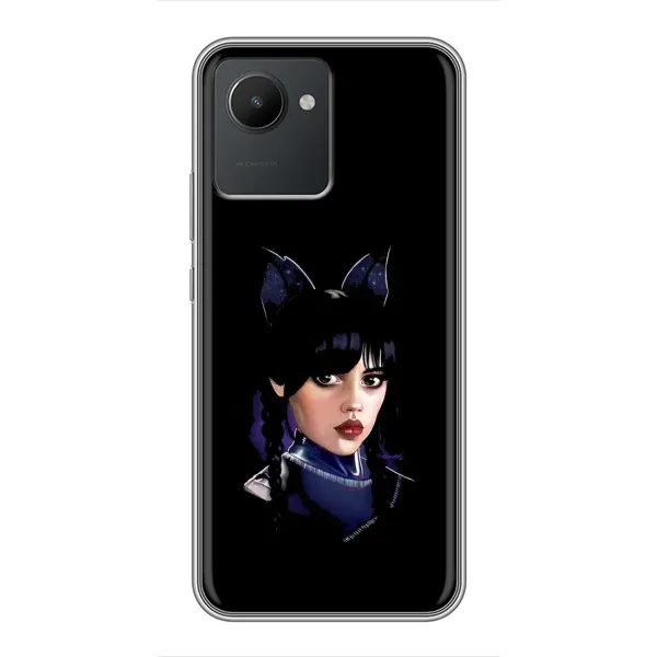 Чехол с рисунком «Милая Уэнсдей» для Realme C30 Чехол с рисунком «Милая Уэнсдей» для Realme C30