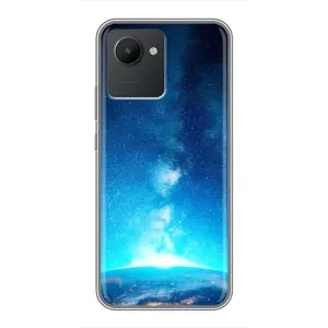 Чехлы КОСМОС для Realme C30 (Млечный путь)