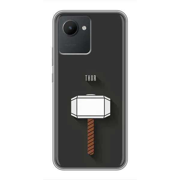 Чехол с рисунком «Молот Тора» для Realme C30