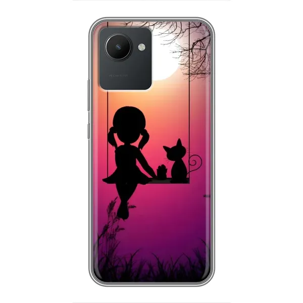 Чохол з малюнком «На гойдалці» для Realme C30 Чохол з малюнком «На гойдалці» для Realme C30