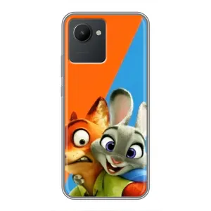 Чохли ЗООТРОПОЛІС для Realme C30 (Нік і Хопс)