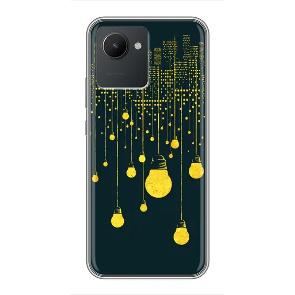 Чехол с рисунком «Ночной город» для Realme C30 Чехол с рисунком «Ночной город» для Realme C30