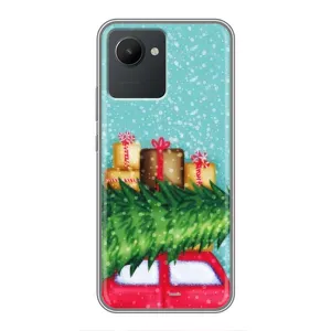 Чохол новорічна ялинка на Realme C30 (Новорічний настрій)