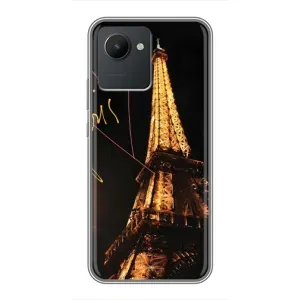 Чехол с Эйфелевой башней на Realme C30 (Paris)