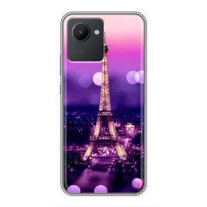 Чехол с Эйфелевой башней на Realme C30 (Париж башня)