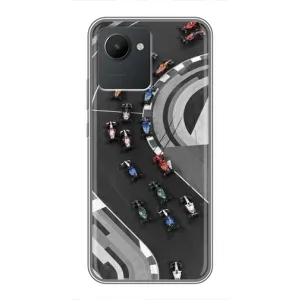 Чохол фільм Формула 1 для Realme C30 (Перегони ф1)