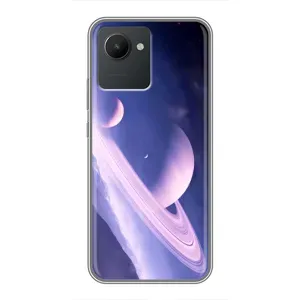 Чехлы КОСМОС для Realme C30 (Планета в космосе)
