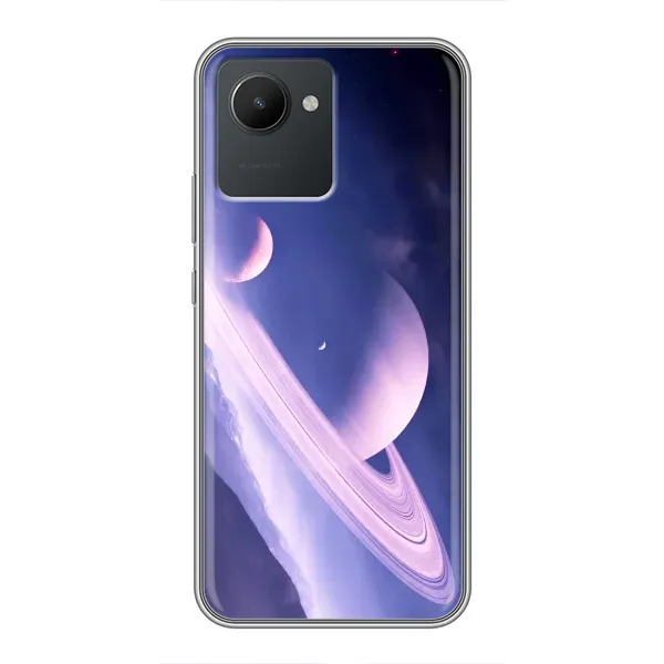 Чехол с рисунком «Планета в космосе» для Realme C30 Чехол с рисунком «Планета в космосе» для Realme C30