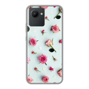 Чехлы с принтом Розочки для Realme C30 (Разные цветы)