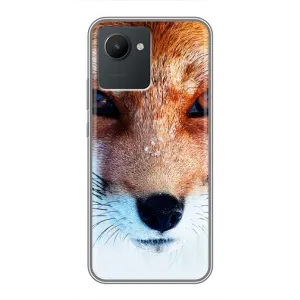Чехол с Лисичкой для Realme C30 (Рыжая Лисичка)