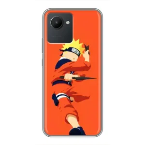 Чохли з принтом НАРУТО на Realme C30 (Силует Наруто)