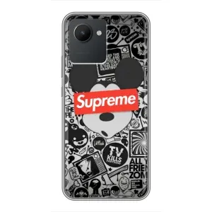 Чехол с рисунком «Supreme Маус» для Realme C30