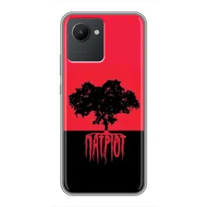 Чехлы УПА (Красно-Чёрный) на Realme C30 (УПА Патриот)