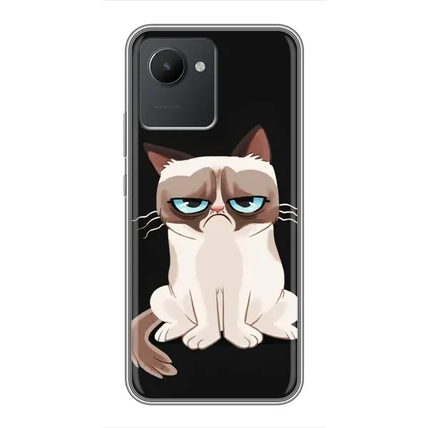 Чехол с рисунком «Взгляд кота» для Realme C30 Чехол с рисунком «Взгляд кота» для Realme C30