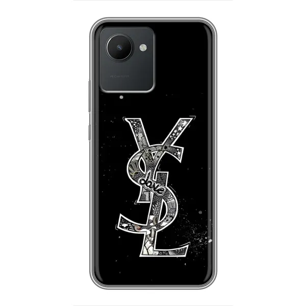 Чехол с рисунком «YSL» для Realme C30