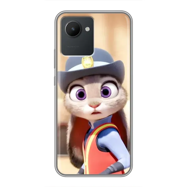 Чехол с рисунком «Заяц Джуді Хопс» для Realme C30