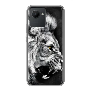 Чехол с картинкой на Realme C30 (Злой ЛЕВ)
