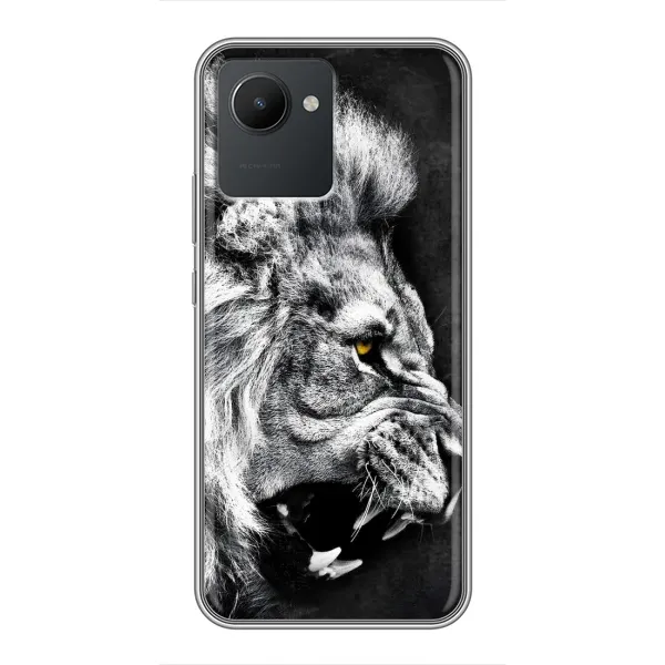 Чехол с рисунком «Злой ЛЕВ» для Realme C30 Чехол с рисунком «Злой ЛЕВ» для Realme C30
