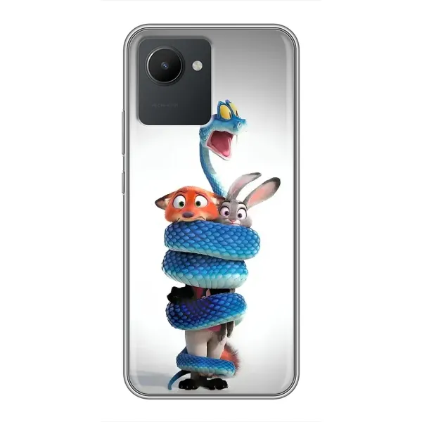 Чехол с рисунком «Змея Зоо» для Realme C30 Чехол с рисунком «Змея Зоо» для Realme C30